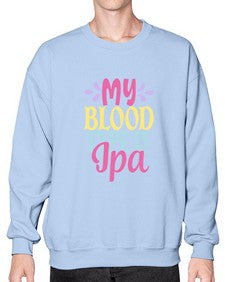 my blood type is ipa 347# - beer- Sweatshirt - Crew