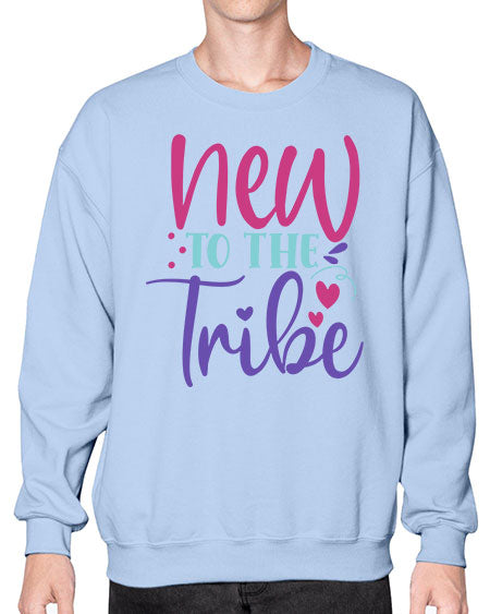 new to the tribe Style 163# - baby- Sweatshirt - Crew
