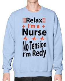 nurse tshirt 1210# - nurse- Sweatshirt - Crew