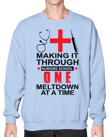 nurse tshirt png 1221# - nurse- Sweatshirt - Crew