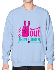 out third grade 614# - third grade- Sweatshirt - Crew
