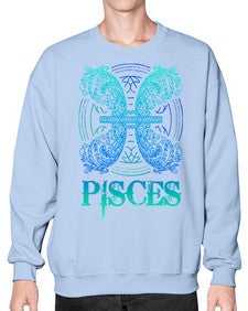 pisces Zodiac 381# - pisces- Sweatshirt - Crew