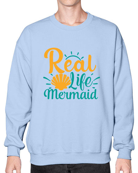 real life mermaid Style 79# - summer- Sweatshirt - Crew