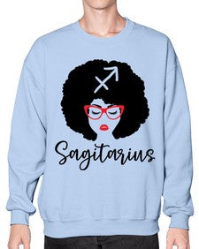 sagitarius 396# - sagittarius- Sweatshirt - Crew