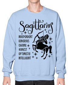 sagittarius 397# - sagittarius- Sweatshirt - Crew