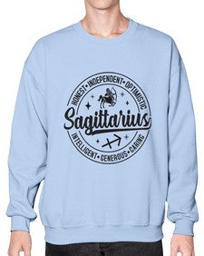 sagittarius 406# - sagittarius- Sweatshirt - Crew