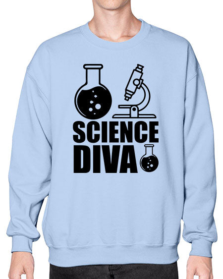 science diva 126# - general science- Sweatshirt - Crew