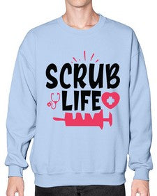 scrub life Style 1381# - nurse- Sweatshirt - Crew