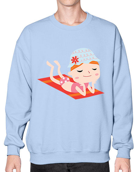 summer characters 59# - summer- Sweatshirt - Crew