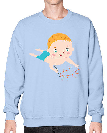 summer characters 65# - summer- Sweatshirt - Crew