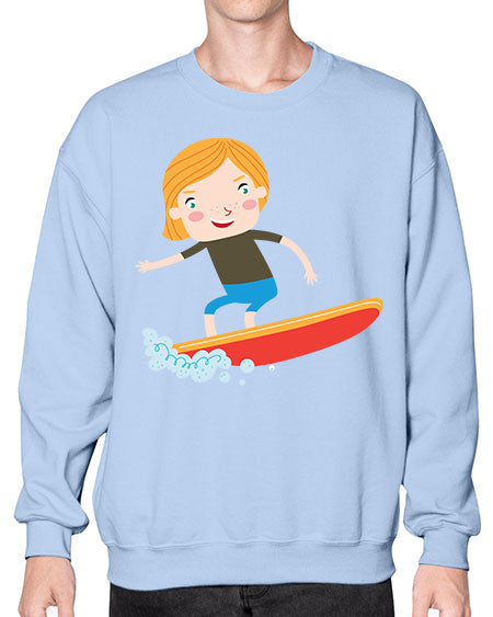 summer characters 70# - summer- Sweatshirt - Crew