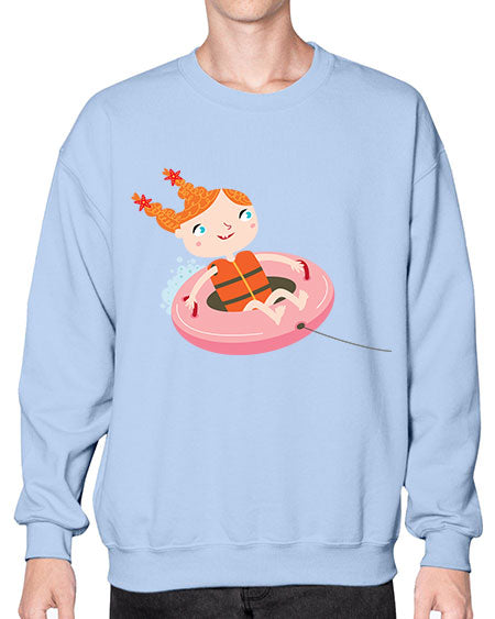 summer characters 71# - summer- Sweatshirt - Crew