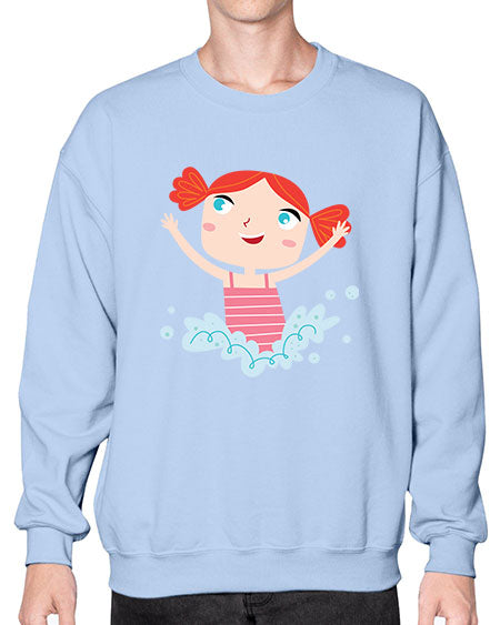summer characters 73# - summer- Sweatshirt - Crew