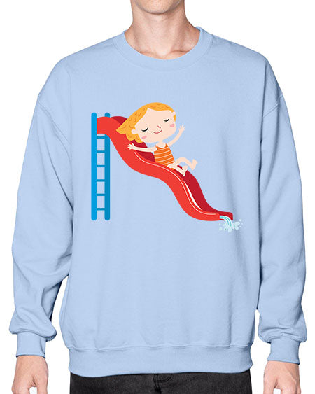summer characters 74# - summer- Sweatshirt - Crew