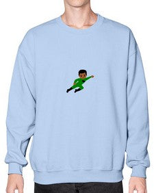 super kid 6# - black boys or men- Sweatshirt - Crew
