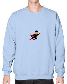 super kid 9# - black boys or men- Sweatshirt - Crew