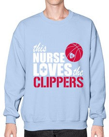 the nurse loves this seahawks 1523# - nurse- Sweatshirt - Crew