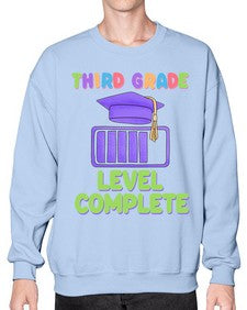 third Grade Level Complete 965# - third grade- Sweatshirt - Crew