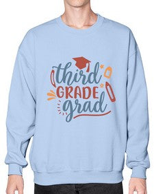 third grade grad 959# - third grade- Sweatshirt - Crew