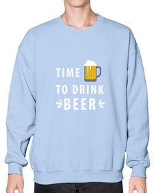 time to drink 1656# - beer- Sweatshirt - Crew