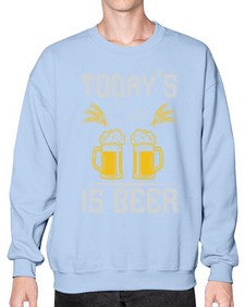 todays soup is beer 1666# - beer- Sweatshirt - Crew