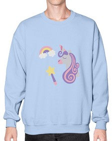unicorn elements 455# - unicorn- Sweatshirt - Crew