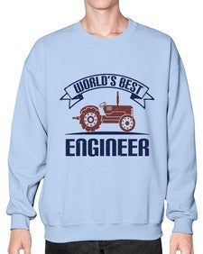 worlds best engineer Style 478# - engineer- Sweatshirt - Crew