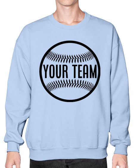 your team 2270# - softball- Sweatshirt - Crew