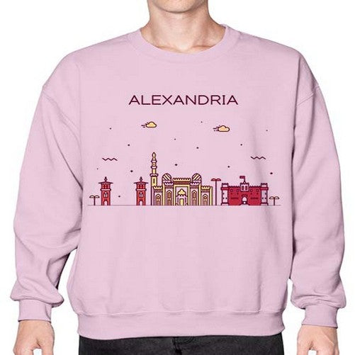Alexandria 304# - cities- Sweatshirt - Crew