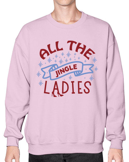 All The Jingle Ladies 5# -  fashion- Sweatshirt - Crew
