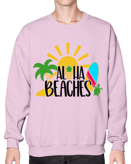 Aloha Beaches Style 55# - summer- Sweatshirt - Crew