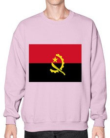 Angola 329# - world flags- Sweatshirt - Crew