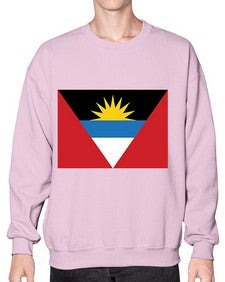 Antigua and Barbuda 336# - world flags- Sweatshirt - Crew
