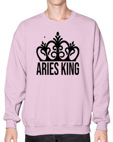 Aries king 107# - aries- Sweatshirt - Crew