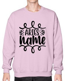 Ariesname 112# - aries- Sweatshirt - Crew
