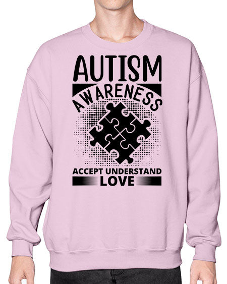 Autism awareness Style 43# - autism- Sweatshirt - Crew