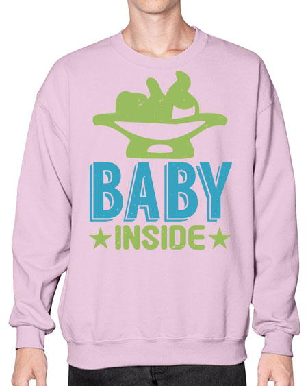 Baby Inside Style 27# - baby- Sweatshirt - Crew