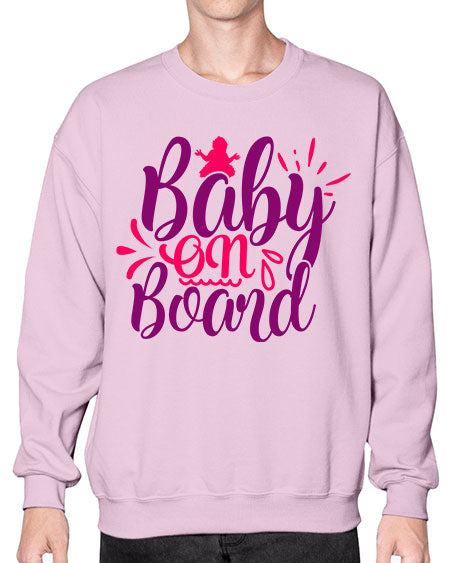 Baby On Board Style 29# - baby- Sweatshirt - Crew
