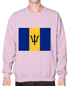 Barbados 410# - world flags- Sweatshirt - Crew
