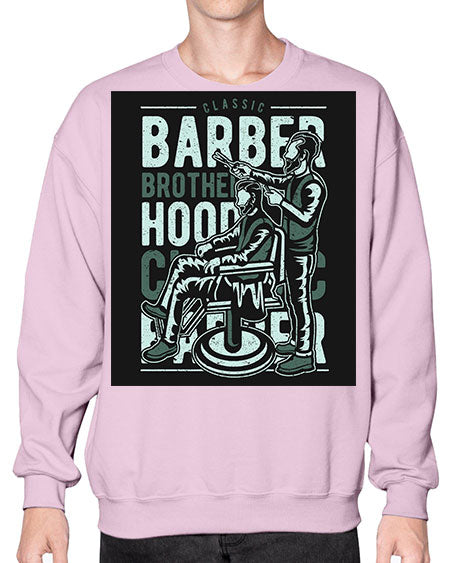 Barber Brotherhood587# - barber- Sweatshirt - Crew
