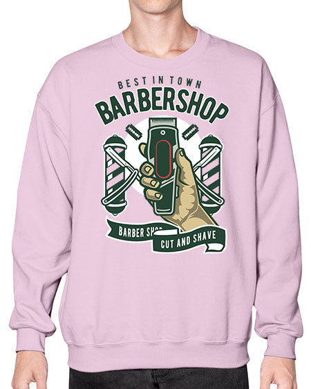 Barbershop591# - barber- Sweatshirt - Crew