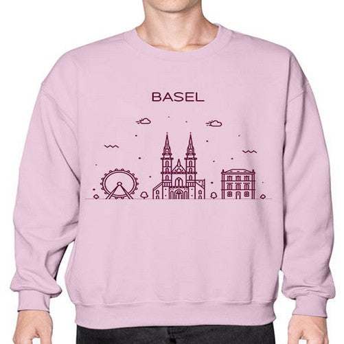 Basel 417# - cities- Sweatshirt - Crew