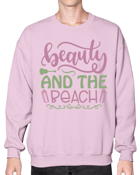 Beauty And The Beach 17# -  fashion- Sweatshirt - Crew