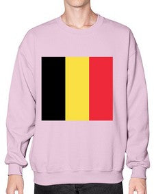 Belgium 437# - world flags- Sweatshirt - Crew