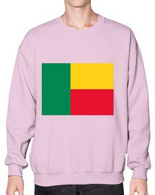 Benin 442# - world flags- Sweatshirt - Crew