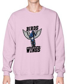 Bird wings 22# - cartoon animals- Sweatshirt - Crew