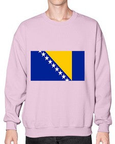 Bosnia and Herzegovina 476# - world flags- Sweatshirt - Crew