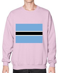 Botswana 482# - world flags- Sweatshirt - Crew