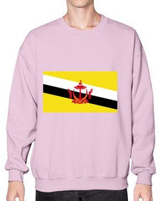 Brunei 503# - world flags- Sweatshirt - Crew