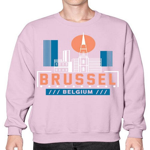 Brussel 504# - cities- Sweatshirt - Crew